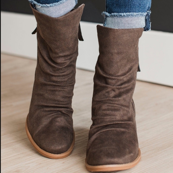 Very G Desiree Booties - Taupe - Picture 2 of 6